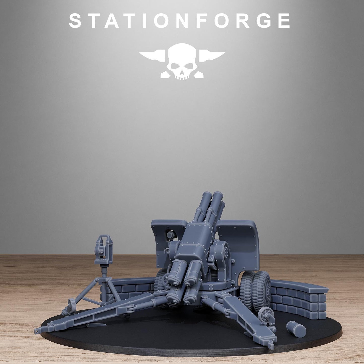 Station Forge GrimGuard Light Artillery  3d printed proxie Wargames