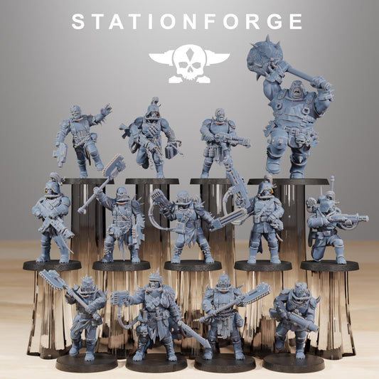 Station Forge Corrupted Guard The Forsaken Team Proxy minitures Tabletop RPG Wargaming
