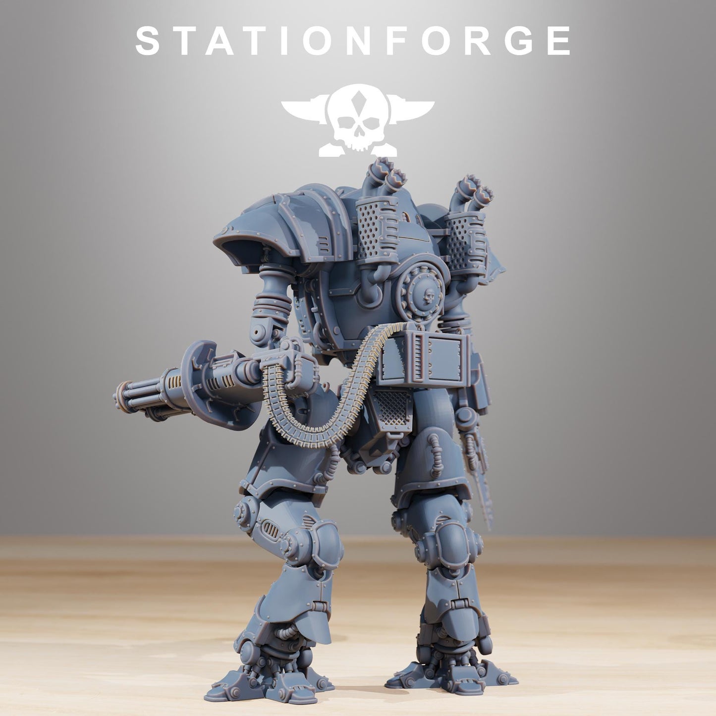 Station Forge  Scavenger Armageddon  big boy  printed in resin and sent in parts