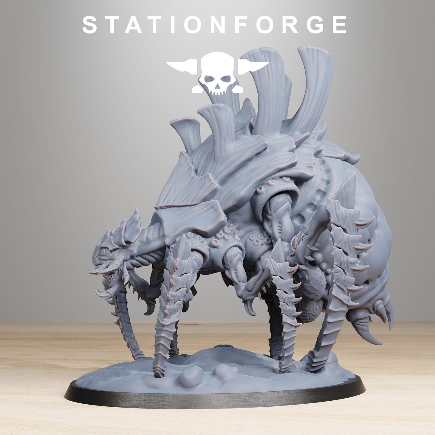 Station Forge Xenarid Acidsychor Proxy 120x90 base minitures Tabletop RPG Wargaming