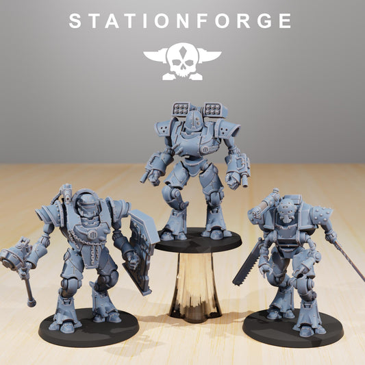 Station Forge Scavenger Exutars Team Proxy  minitures Tabletop RPG Wargaming