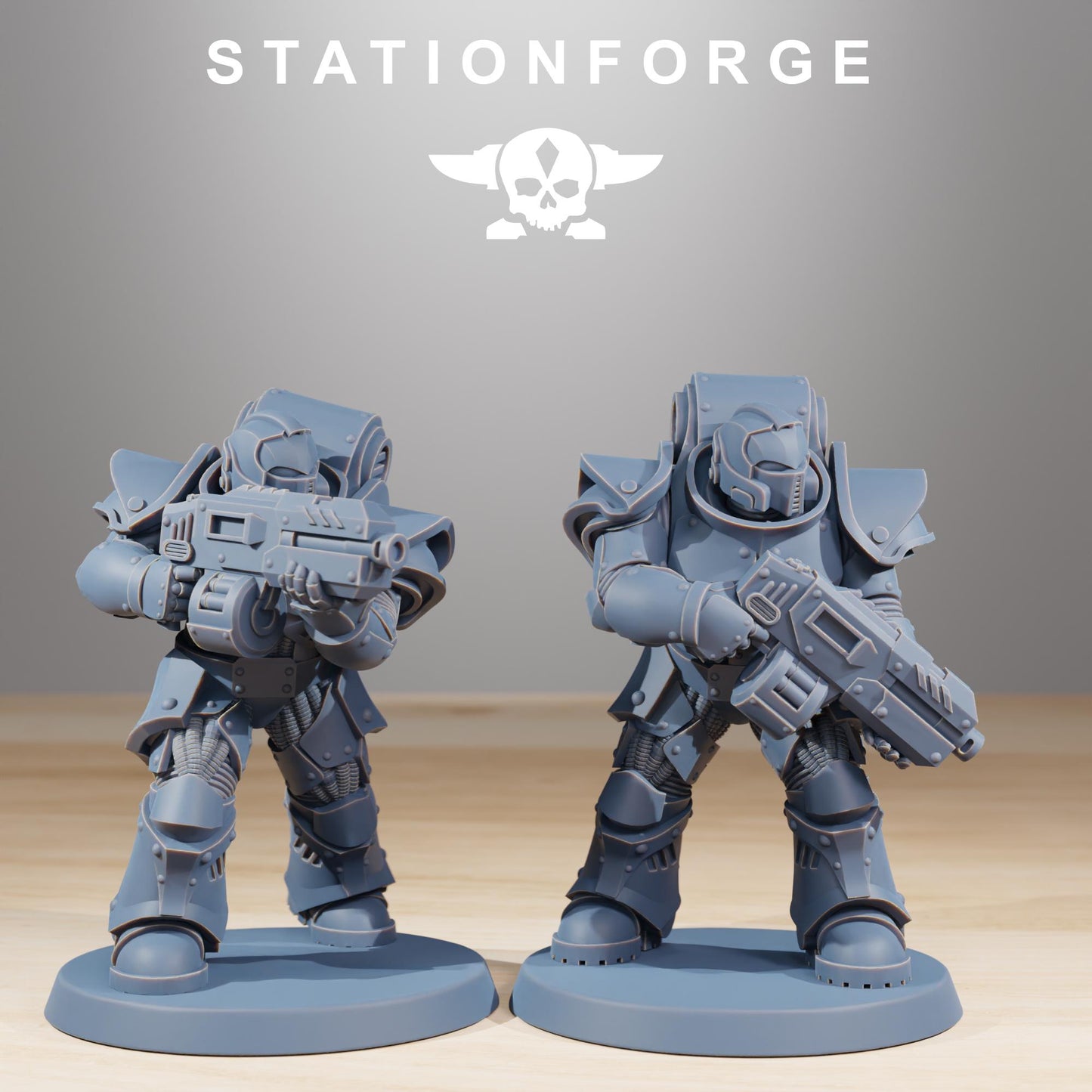 Station Forge Socratis Legion Infantry unit 3d printed proxie Wargames / Marines