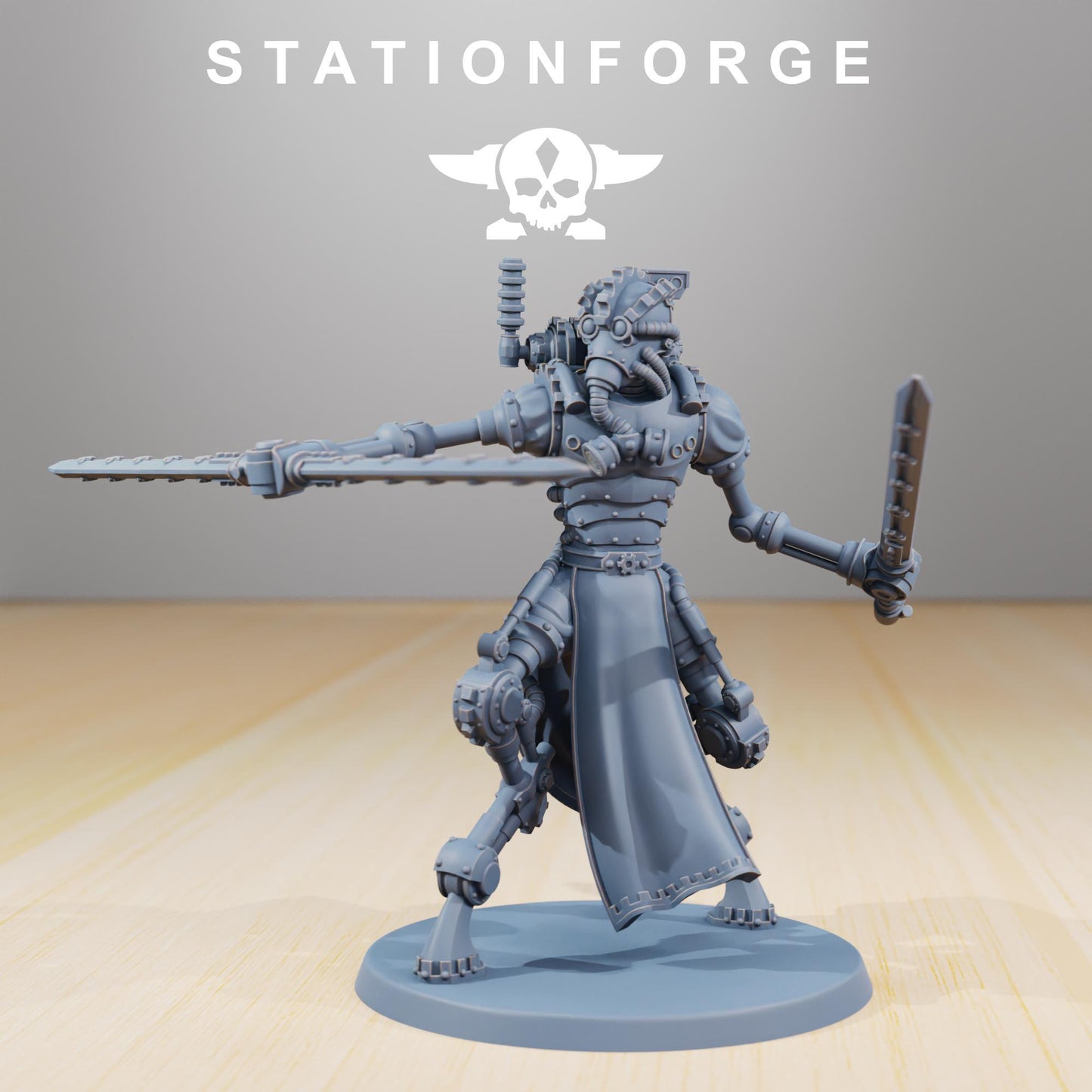Station Forge Scavenger Runners Proxy minitures Tabletop RPG Wargaming