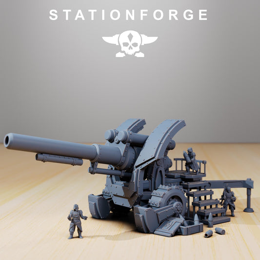 Station Forge GrimGuard Artillery  3d printed proxie Wargames