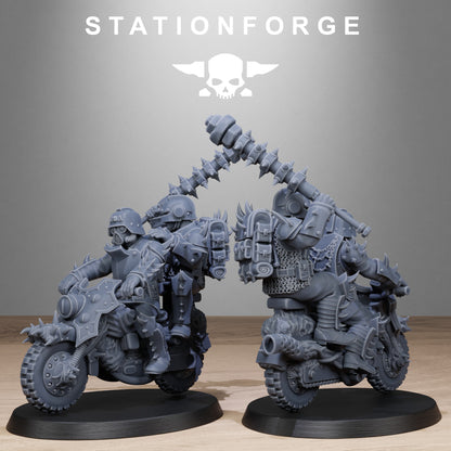 10 x Corrupted Guard Bikers Designed by Station Forge