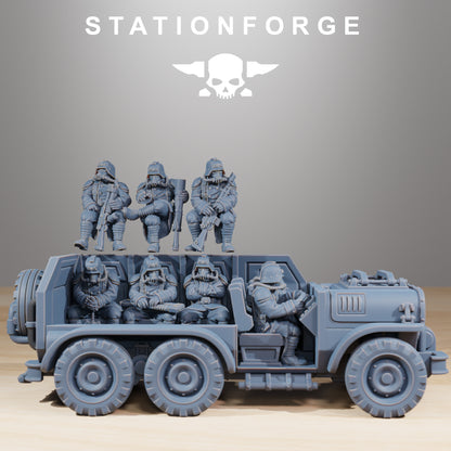 1 x GrimGuard Armored Vehicle Designed by Station Forge