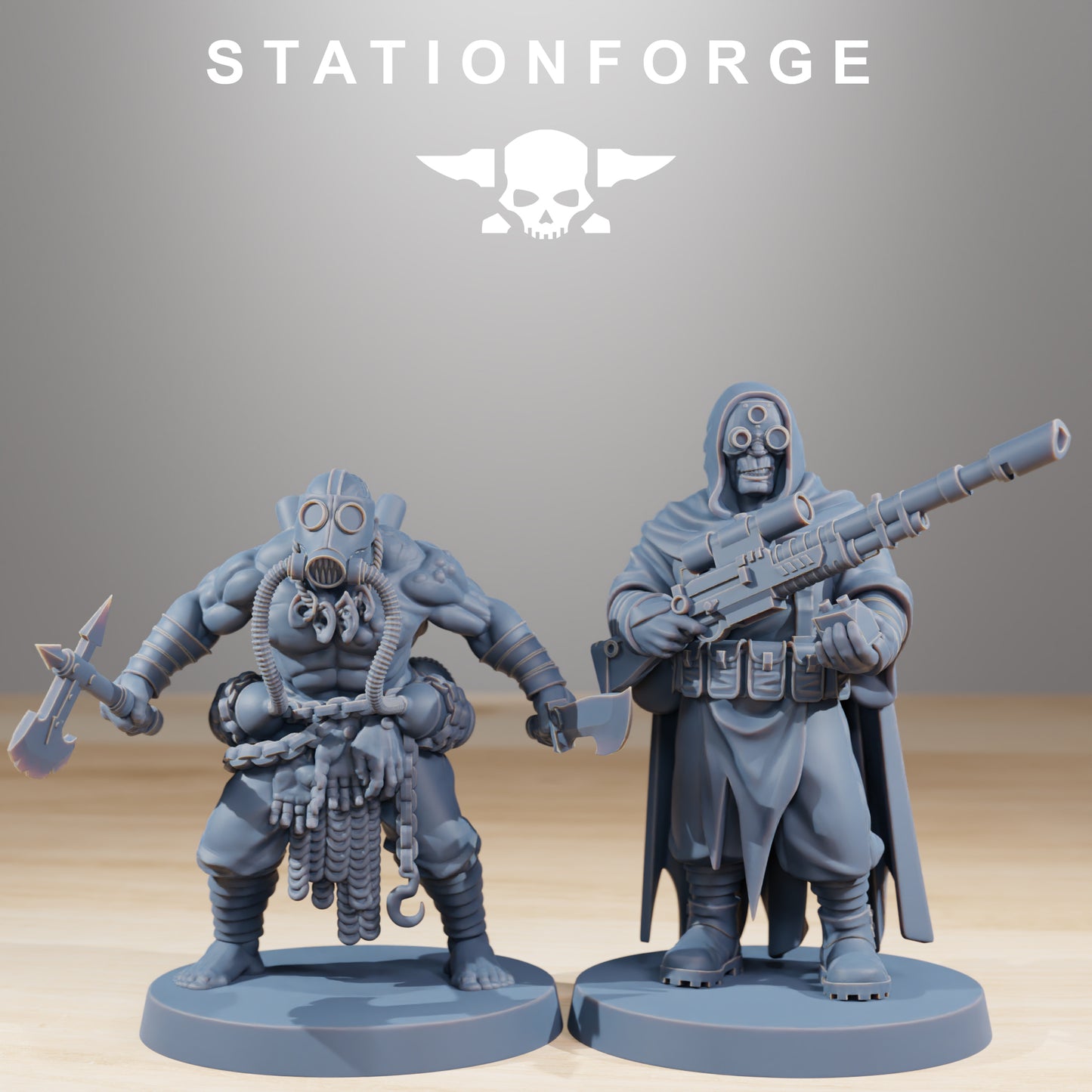 10 x Corrupted Nomads Designed by Station Forge