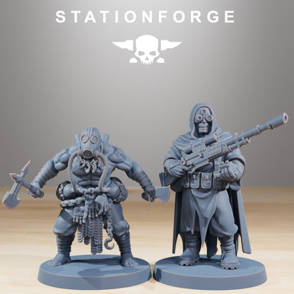 10 x Corrupted Nomads Designed by Station Forge