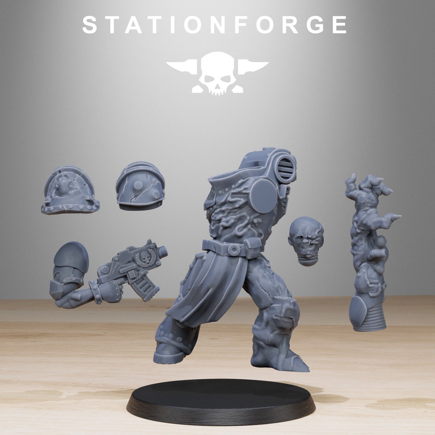 10 x Corrupted Socratis Infantry Designed by Station Forge