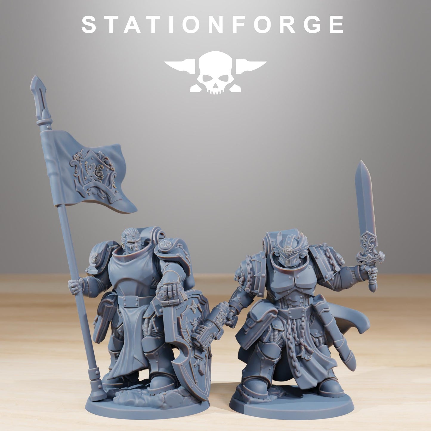 Station Forge Socratis Reinforcers unit 3d printed proxie Wargames / Marines