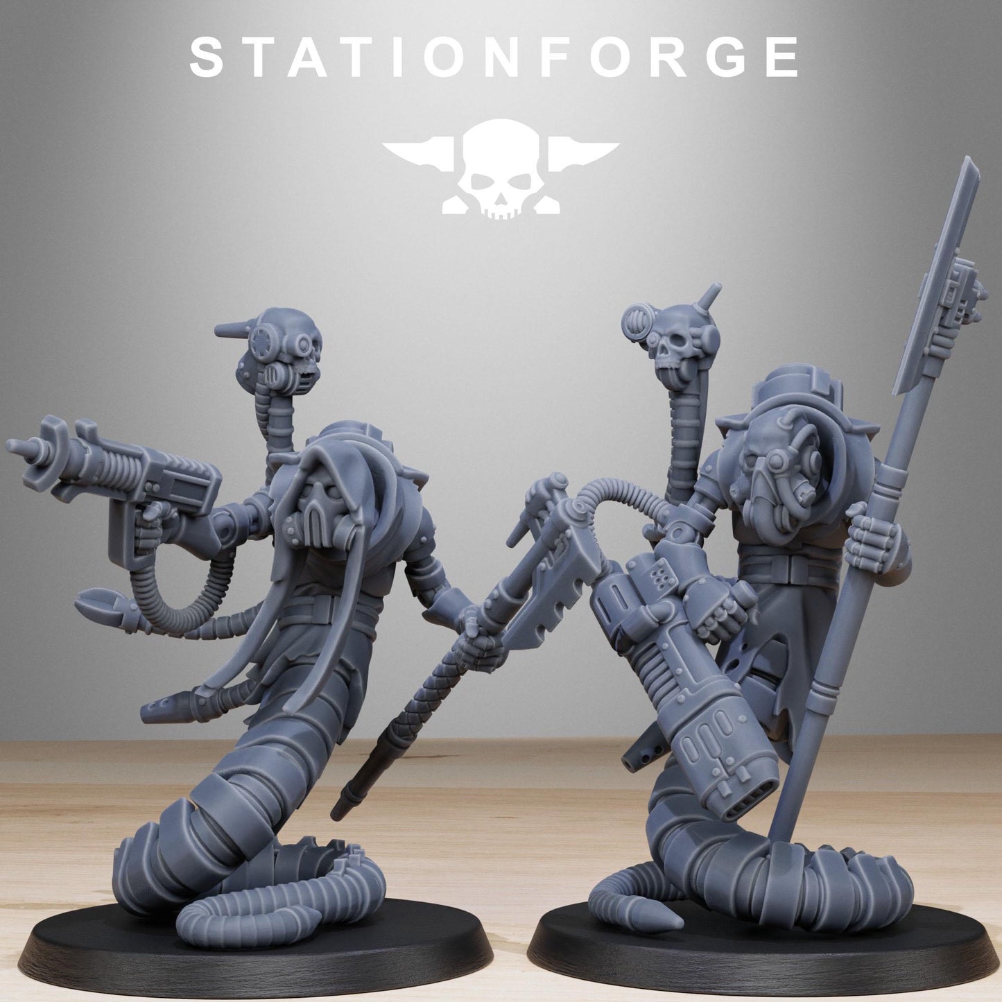 Station Forge Scavenger Serpents Proxy minitures Tabletop RPG Wargaming
