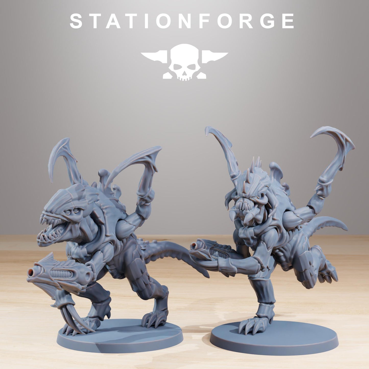 Station Forge Xenarid Infantry 2.0 Proxy minitures Tabletop RPG Wargaming