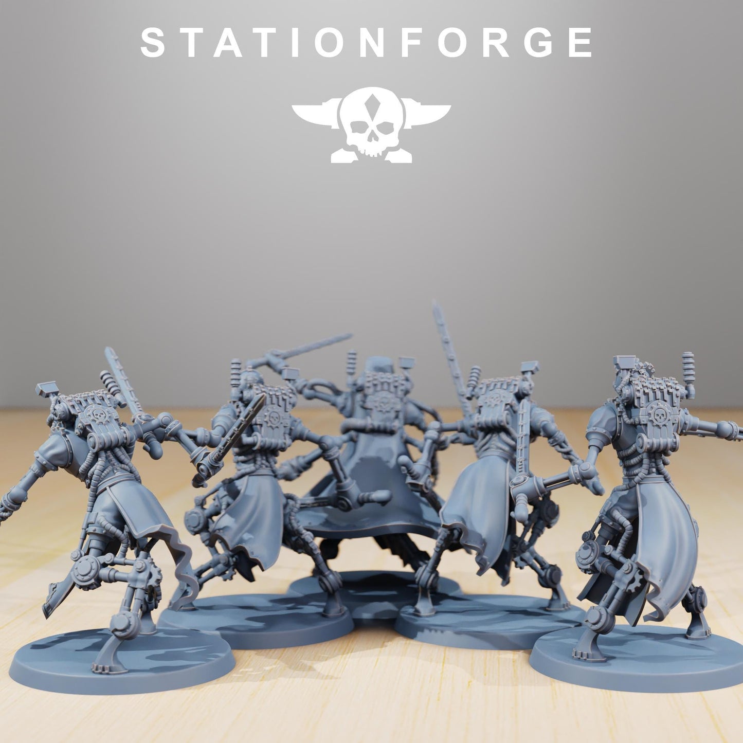Station Forge Scavenger Runners Proxy minitures Tabletop RPG Wargaming