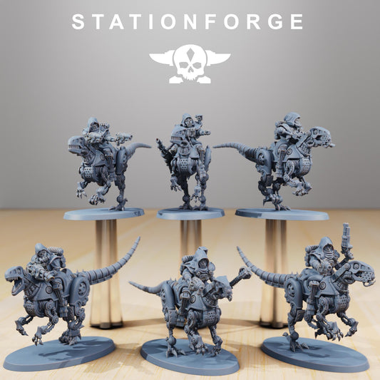 Station Forge Scavenger Riders Team Proxy  minitures Tabletop RPG Wargaming