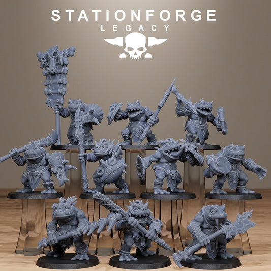 Station Forge Legacy  Bogkin Heavies 3d printed proxie Wargames New Faction