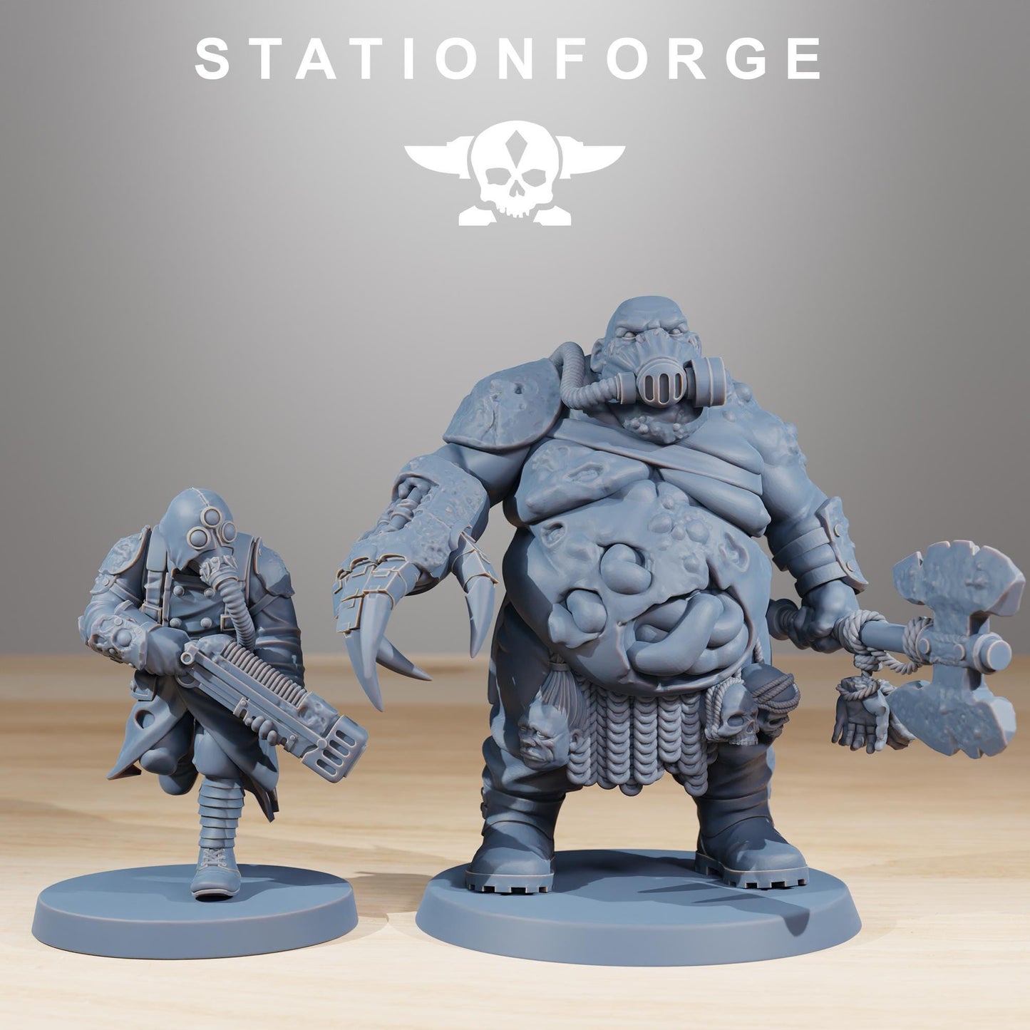 Station Forge Corrupted Guard Kill Team Proxy 28m minitures Tabletop RPG Wargaming