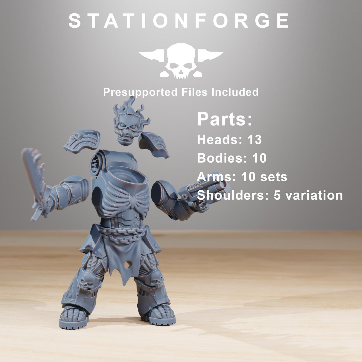 Station Forge Socratis Crusaders Team Proxy minitures Tabletop RPG Wargaming