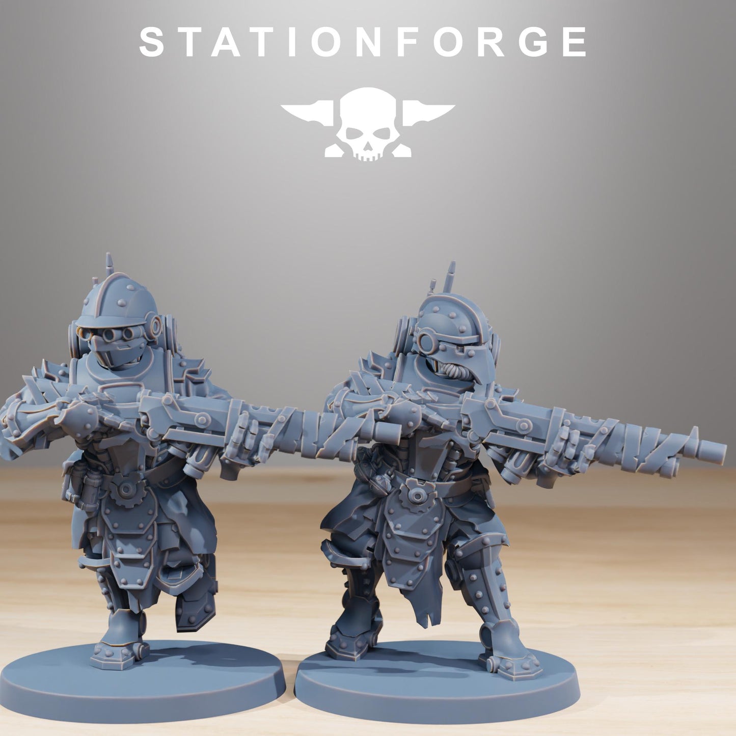 Station Forge Frontliners Infantry Proxy minitures Tabletop RPG Wargaming