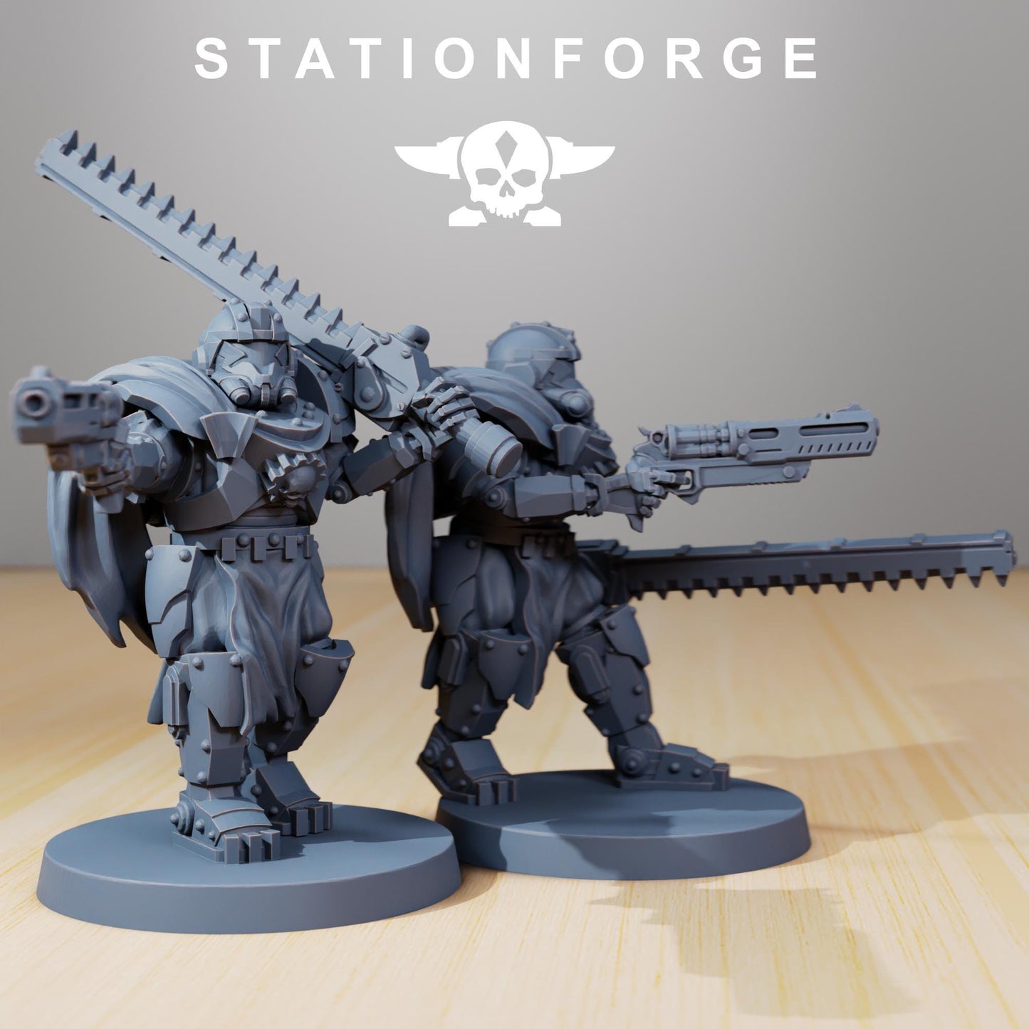 Station Forge Scavenger Frontliners Proxy minitures Tabletop RPG Wargaming