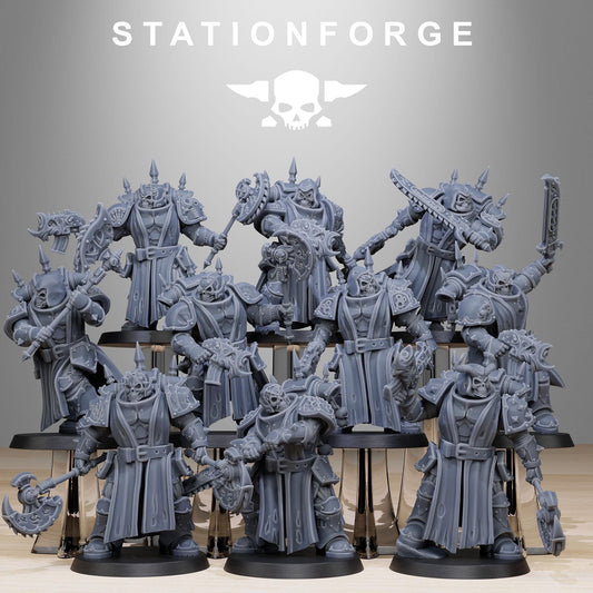 Station Forge Corrupted_Socratis Team Proxy  minitures Tabletop RPG Wargaming