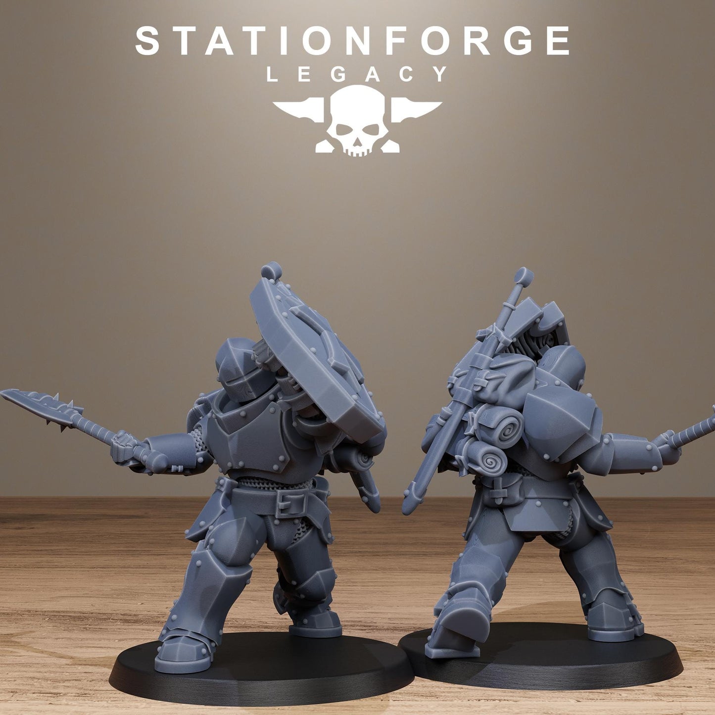 Station Forge Legacy  Solaris Infantry 3d printed proxie Wargames New Faction