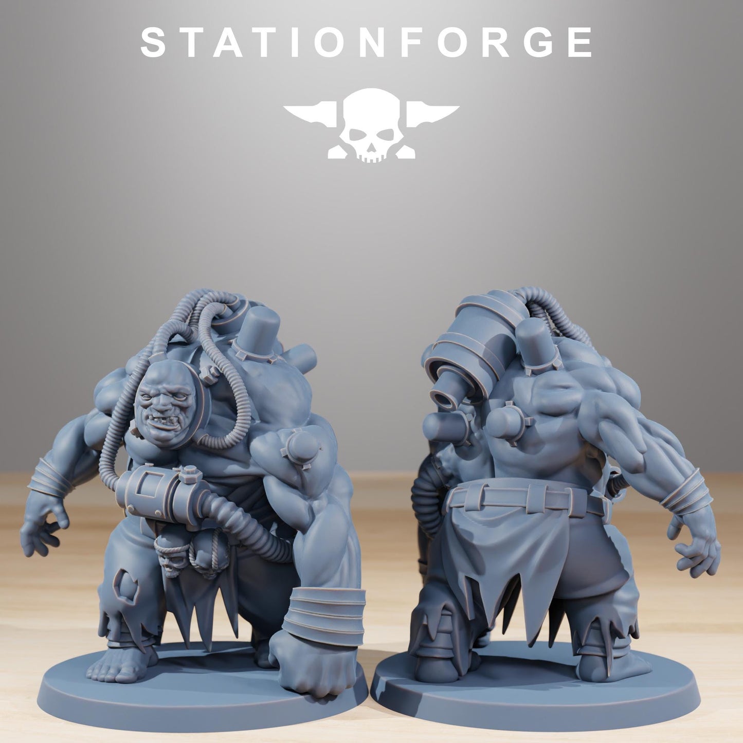 Station Forge Corrupted Guard Nomads Team Proxy 28mm minitures Tabletop RPG Wargaming
