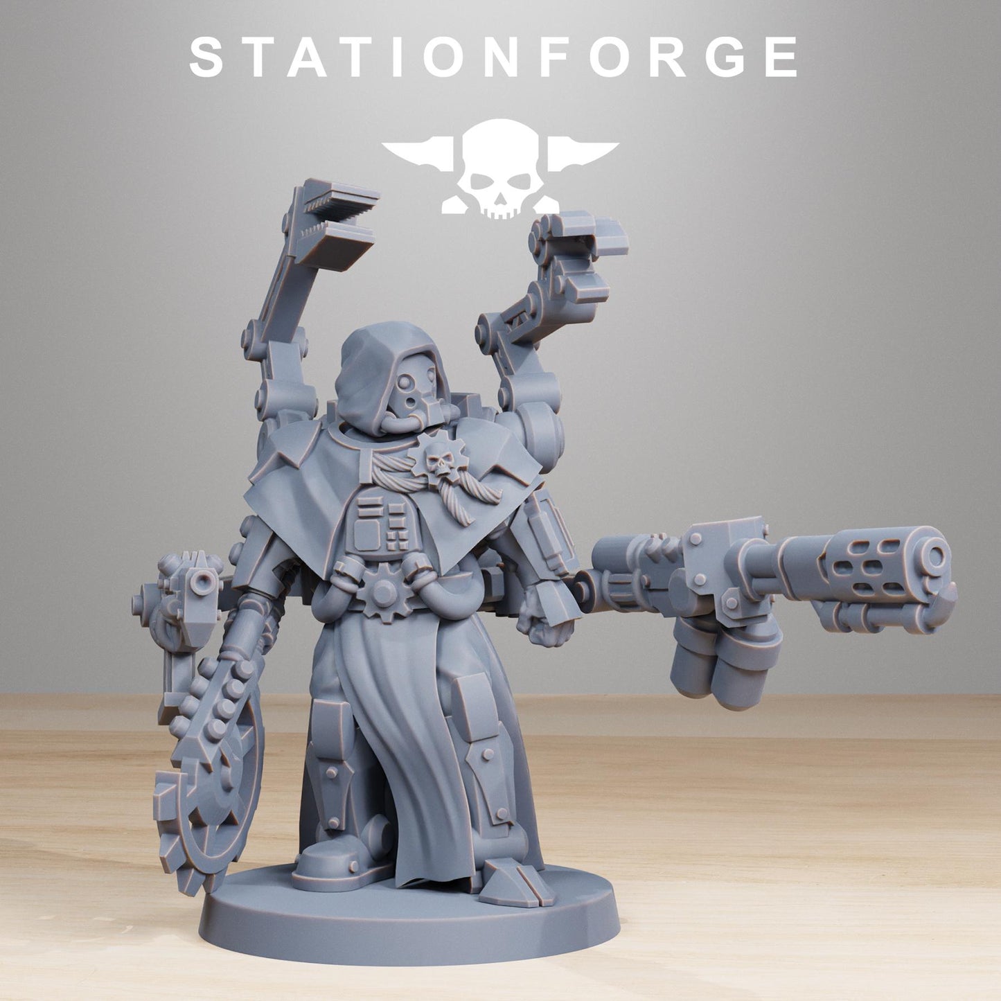Station Forge Scavenger Vicars Proxy minitures Tabletop RPG Wargaming
