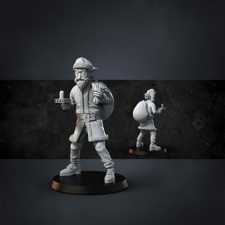 Miniatures for Horror Games Set 1 dnd approx 35mm high Abs resin
