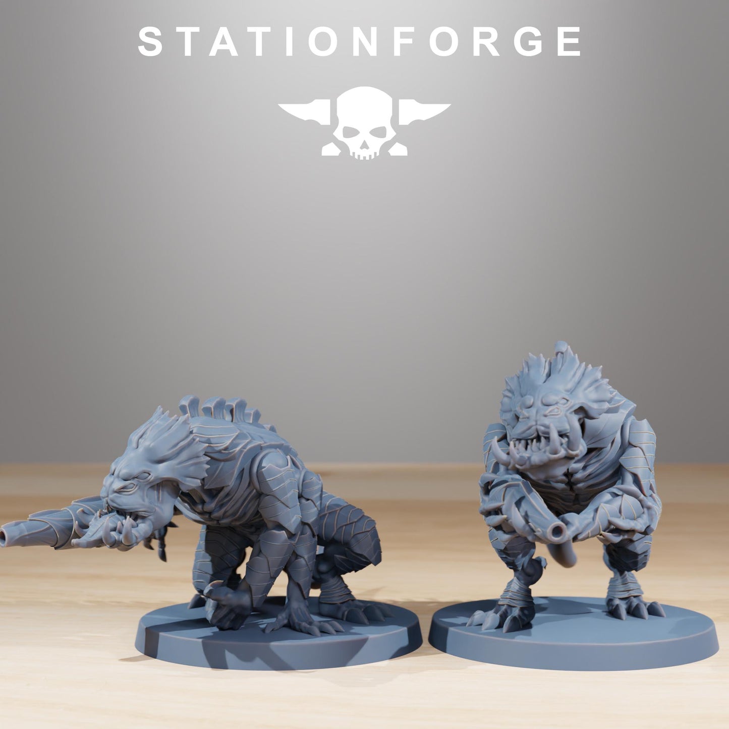 Station Forge Xenarid Infantry  Proxy minitures Tabletop RPG Wargaming