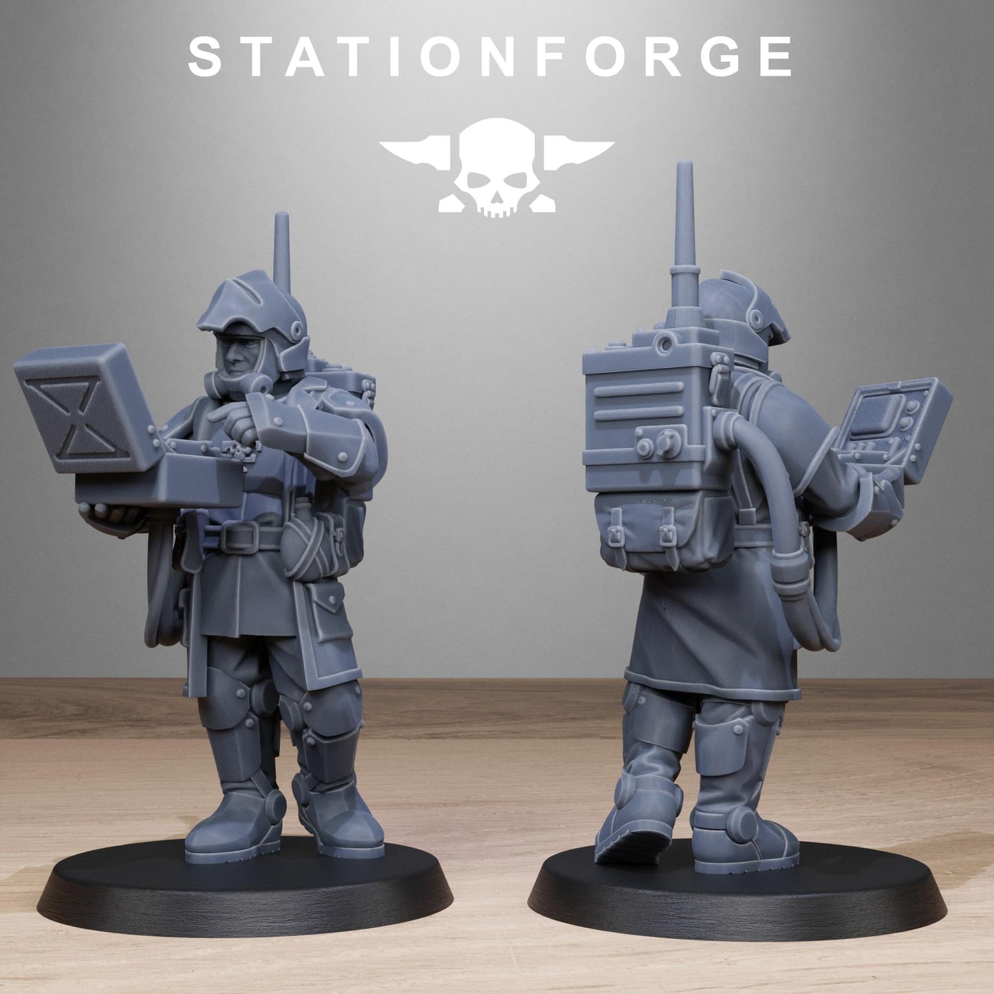 Station Forge RoyalGuard Enforces 3d printed proxie Wargames