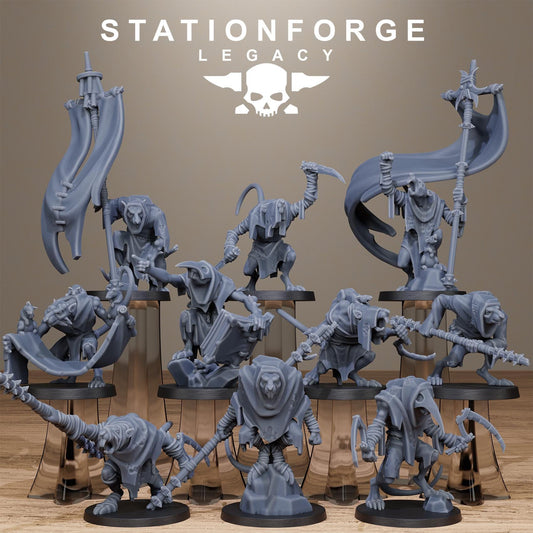 Station Forge LegacyRotfang Plague Bearers 3d printed proxie Wargames New Faction