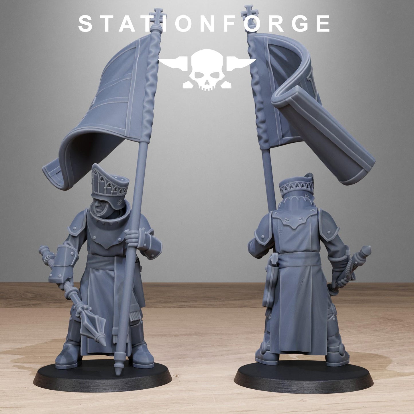 Station Forge RoyalGuard Enforces 3d printed proxie Wargames