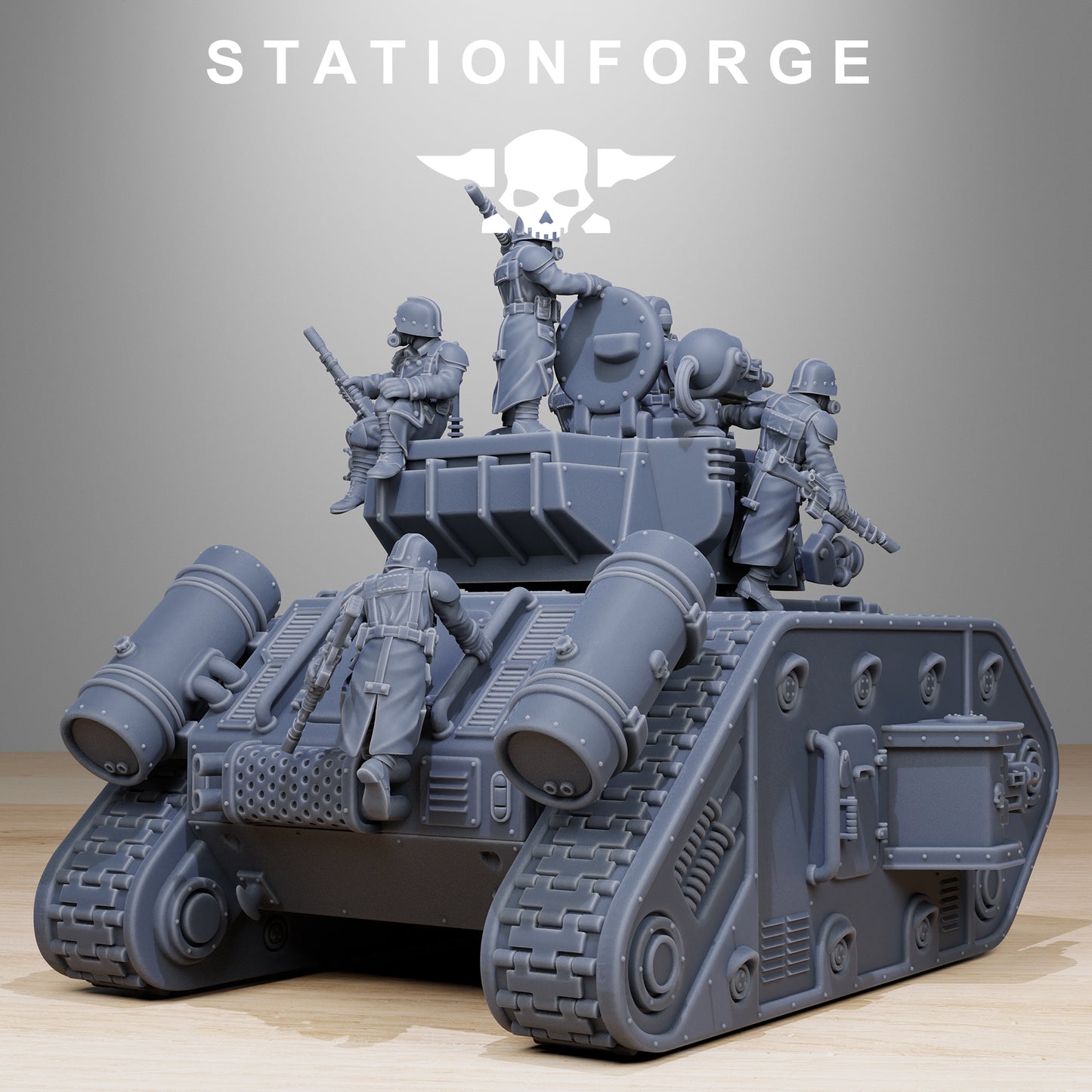 1 x GrimGuard Battle Tank 2.0 Designed by Station Forge