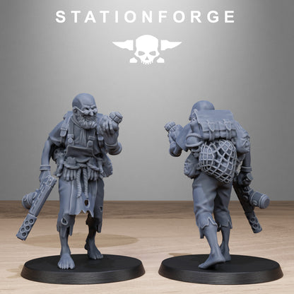 10 x Corrupted Guard Abhumans Designed by Station Forge