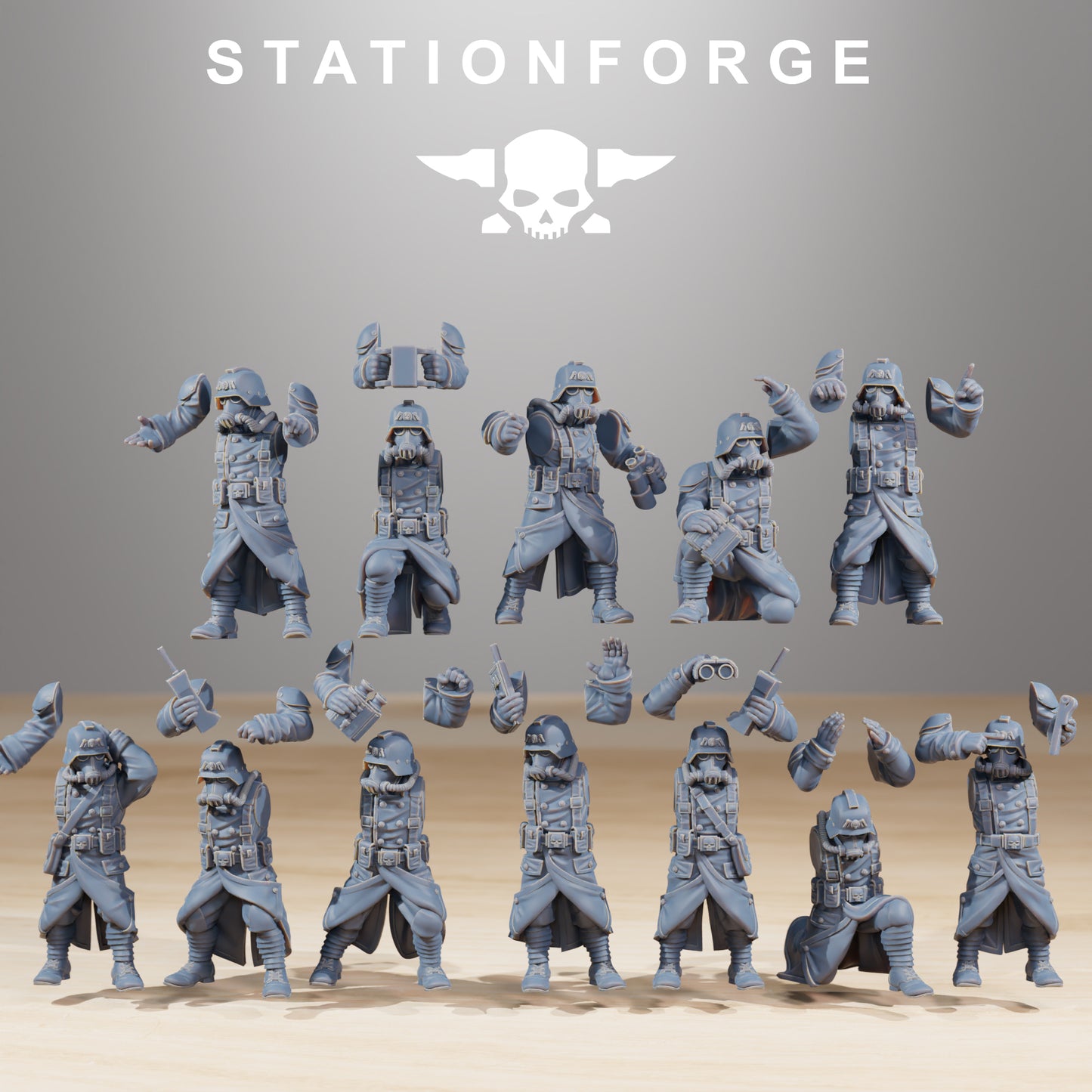 5 x GrimGuard Battle Weapons Designed by Station Forge