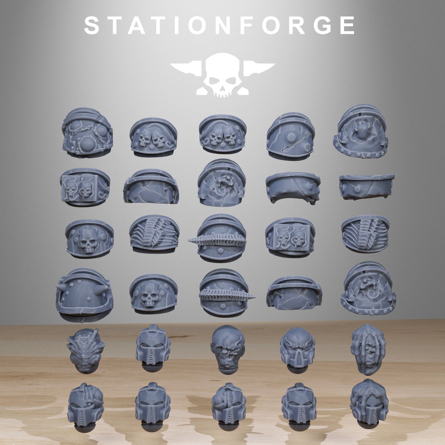 10 x Corrupted Socratis Infantry Designed by Station Forge