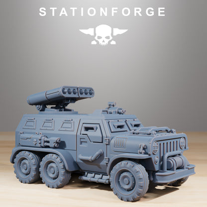 1 x GrimGuard Armored Vehicle Designed by Station Forge