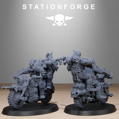 10 x Corrupted Guard Bikers Designed by Station Forge