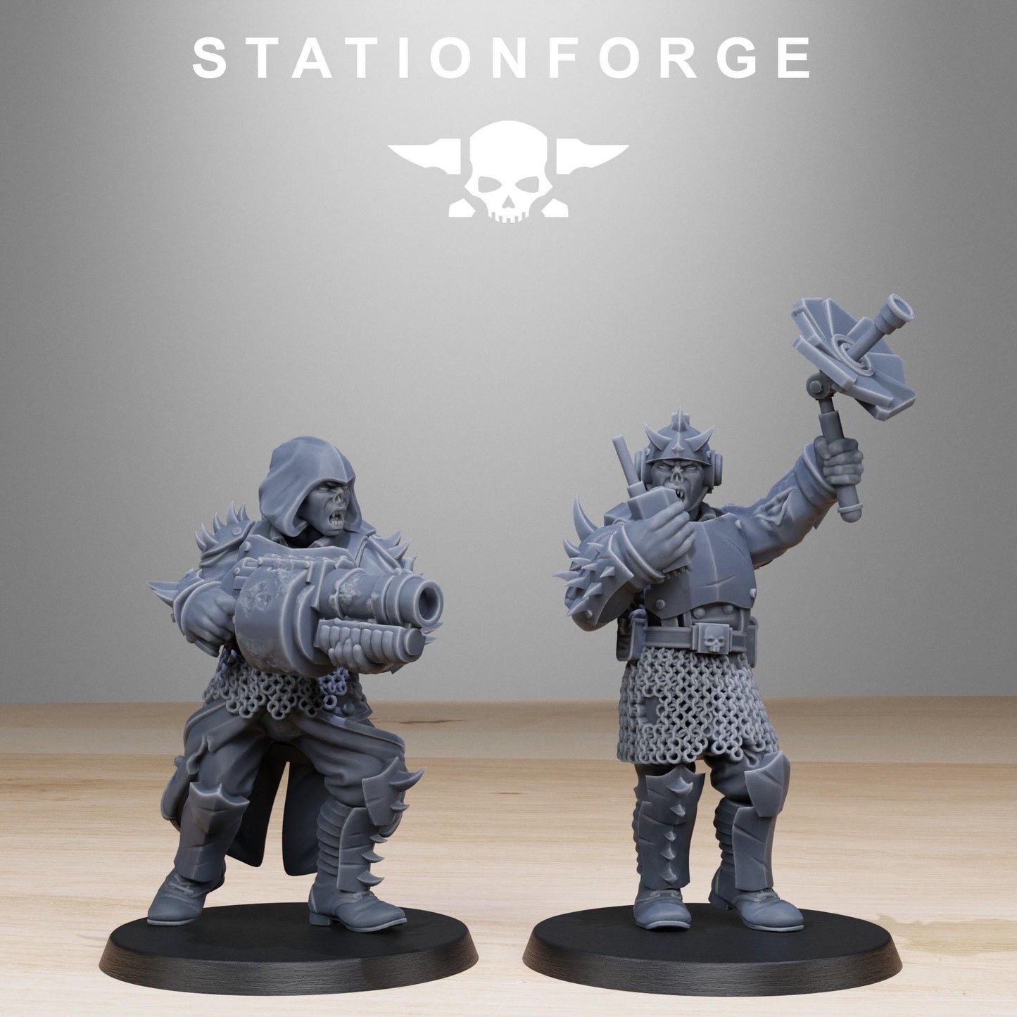 Station Forge Corrupted_Guard_Builder_Kit Proxy 28mm minitures Tabletop RPG Wargaming