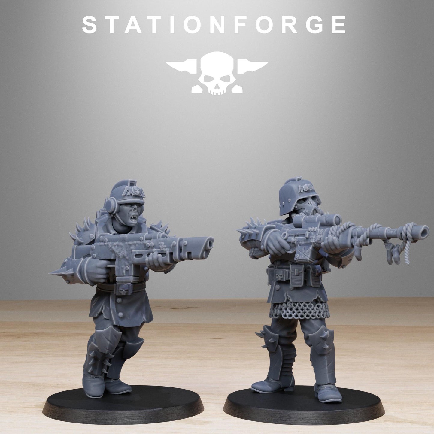 Station Forge Corrupted_Guard_Builder_Kit Proxy 28mm minitures Tabletop RPG Wargaming