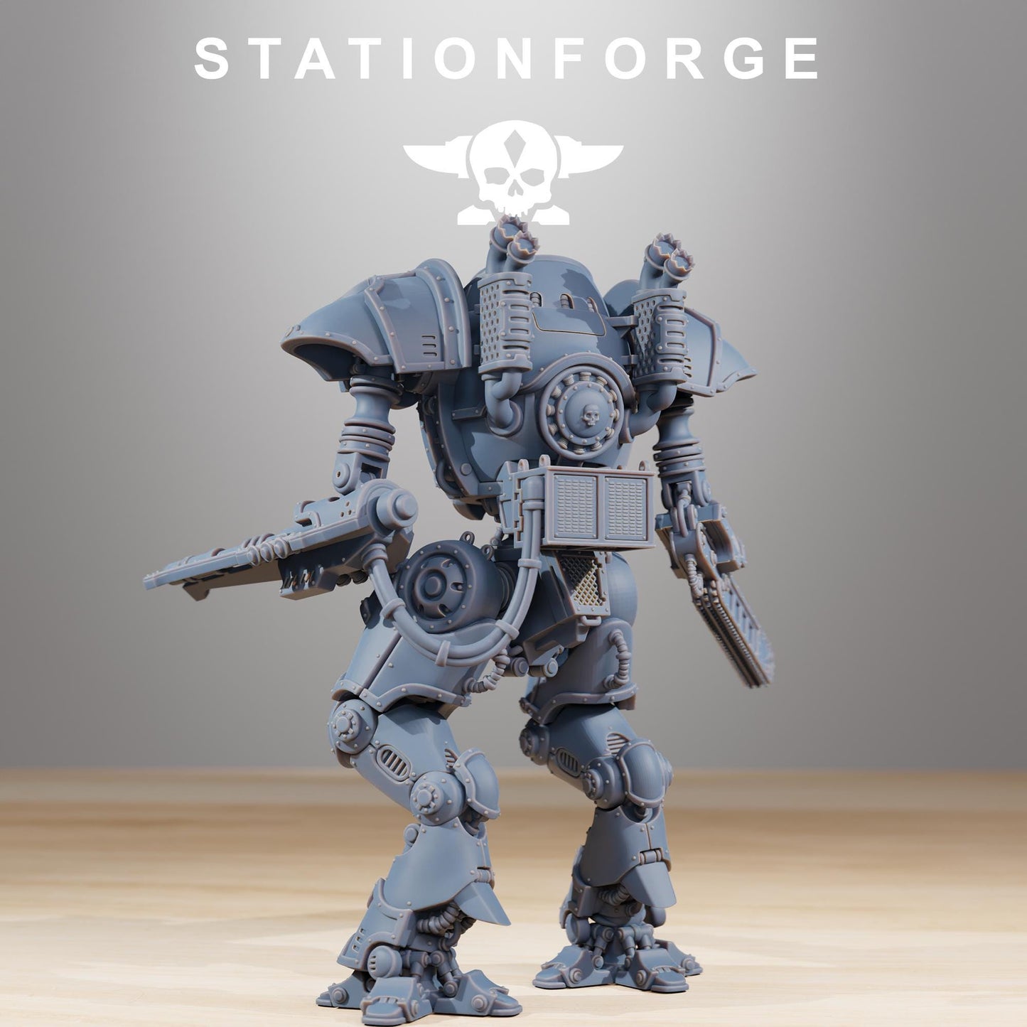 Station Forge  Scavenger Armageddon  big boy  printed in resin and sent in parts