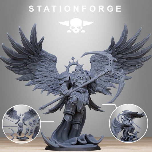 Station Forge Corrupted Archon Angel Team Proxy minitures Tabletop RPG Wargaming 2 poses to choose from