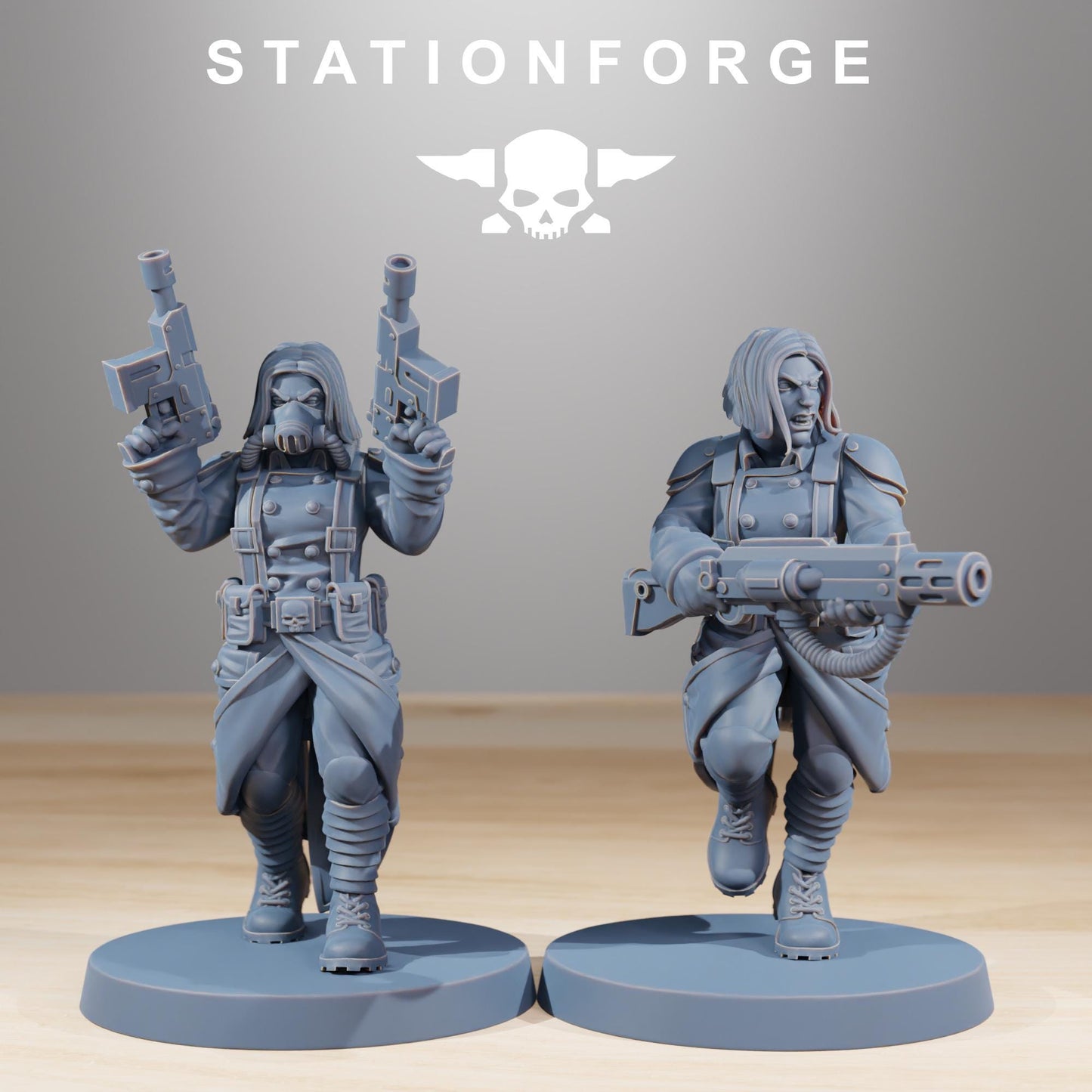 Station Forge GrimGuard Sisters of War 3d printed proxie Wargames