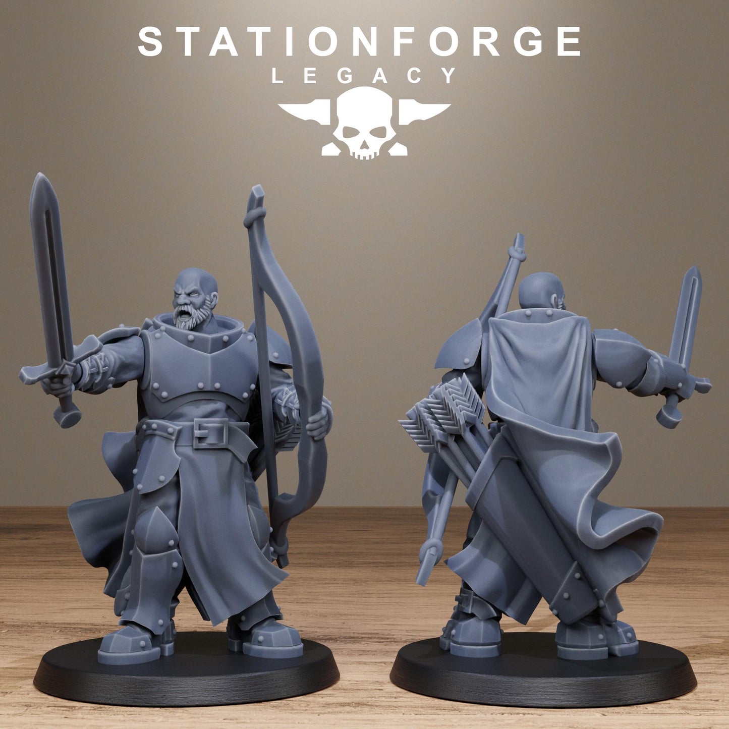 Station Forge Legacy  Solaris Archers 3d printed proxie Wargames New Faction
