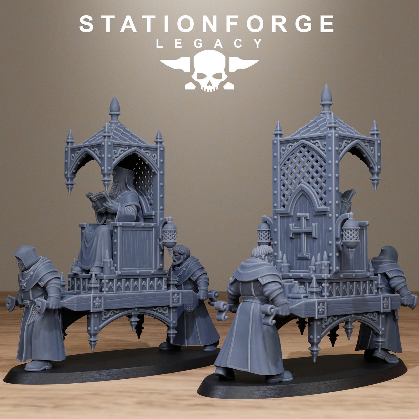 Station Forge Legacy  Thorncrest Priests 3d printed proxie Wargames New Faction