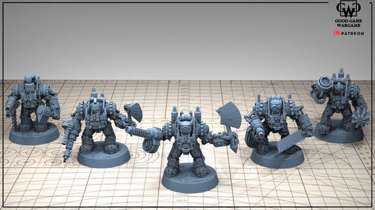 Ork Biga Tooth Boyz - Hsq Unit by GGW (2 figures supplied)