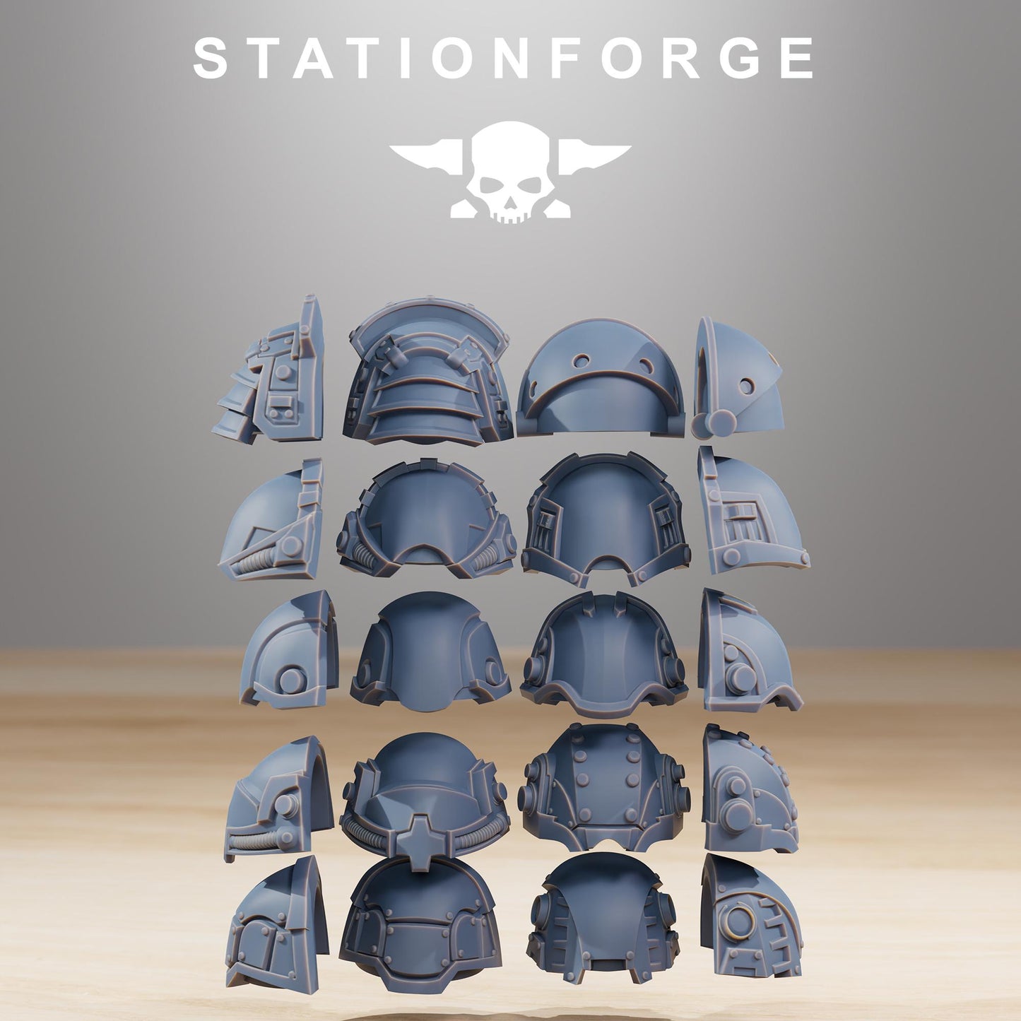 Station Forge Socratis Vanguard unit 3d printed proxie Wargames / Marines