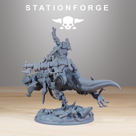 Station ForgeOrkaz Beast Boss minitures  Tabletop RPG Wargaming custom weapon choice now available