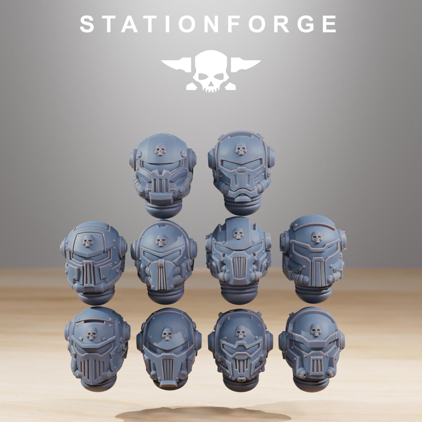 Station Forge Socratis Ravagers unit 3d printed proxie Wargames / Marines