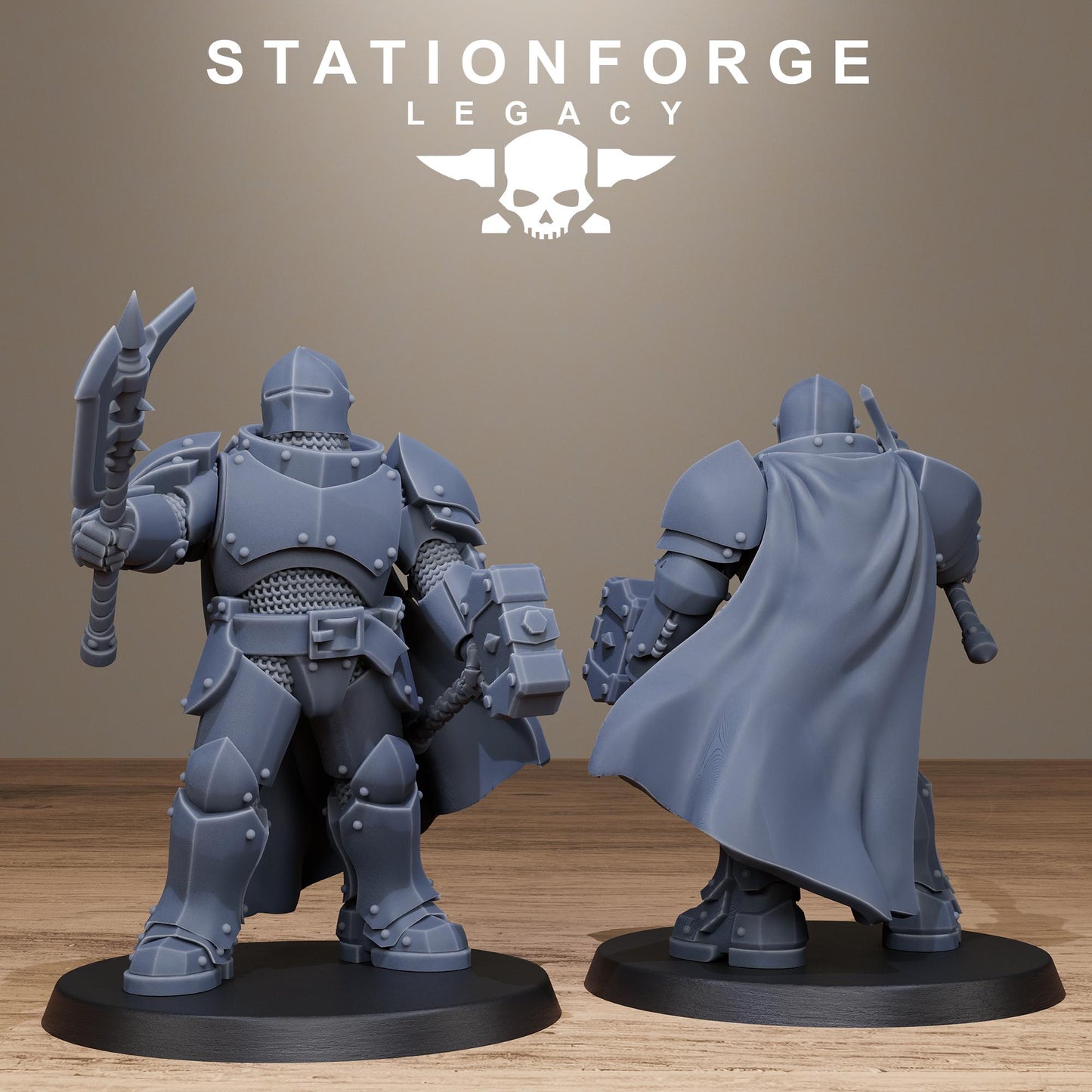 Station Forge Legacy  Solaris Infantry 3d printed proxie Wargames New Faction
